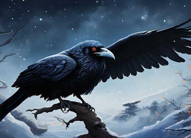 寒鸦故事；寒鸦故事缩写