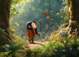 儿童故事神笔马良图片（幼儿故事神笔马良）