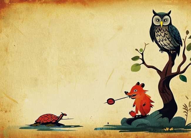 寓言故事模板可打印 - 寓言故事模板打印版