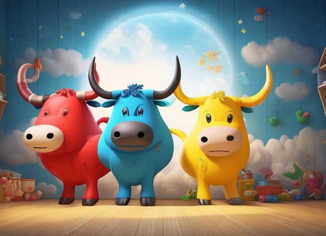 儿童故事三头牛 - 小儿故事睡前故事语音三头公牛