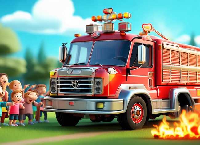 消防车的小故事简短;消防车的小故事简短版 消防车的小故事简短;消防车的小故事简短版