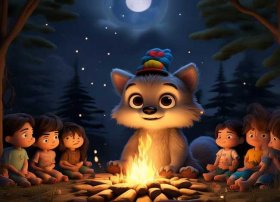 儿童故事《狼狼》、幼儿睡前故事狼