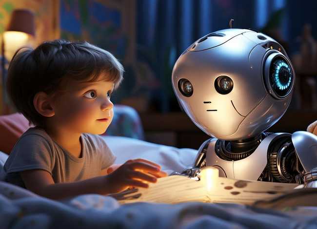 儿童睡前故事机器人救了小主人，机器人睡前故事在线听