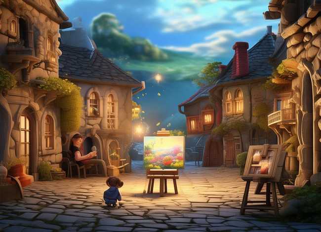 小故事画画素材、小故事画画素材视频