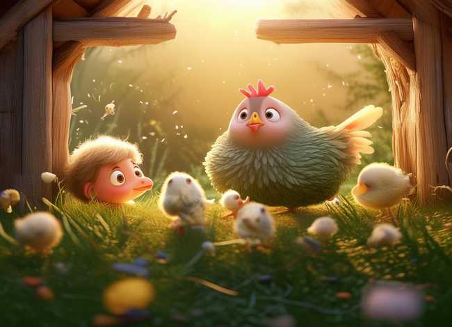 儿童故事母鸡的秘密（母鸡的秘密故事视频）