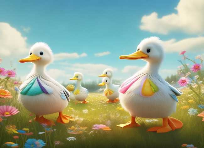 儿童故事鹅鹅鹅；幼儿故事鹅