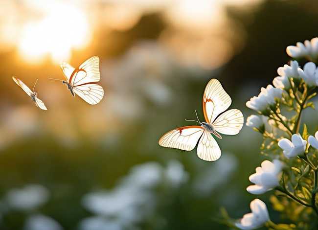 三只蝴蝶故事 - 三只蝴蝶故事最喜欢白花