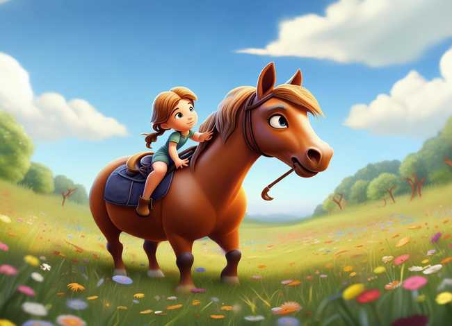 关于马的儿童故事，关于马的幼儿故事