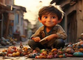 儿童故事穷人；穷人的故事400字