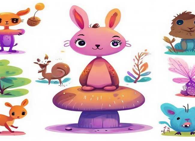 儿童故事画图片 - 儿童故事画图片6幅简单