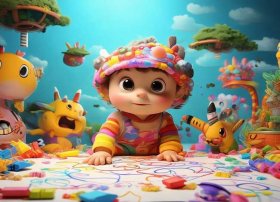 儿童故事图画作品 儿童创意图画故事