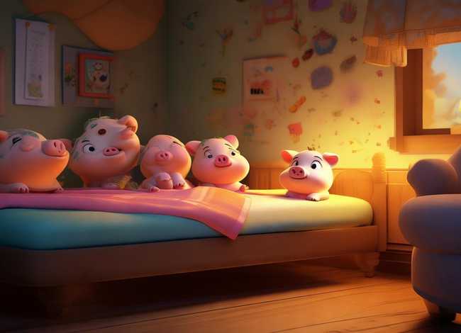 免费观看儿童睡前故事三只小猪、幼儿睡前故事三只小猪在线试听