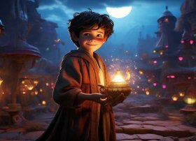 阿拉丁儿童故事，阿拉丁故事大全