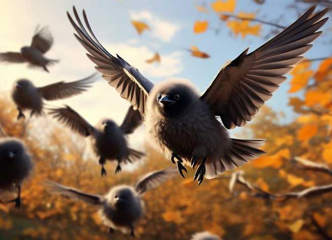 大雁幼儿诗 幼儿简单诗歌大雁飞