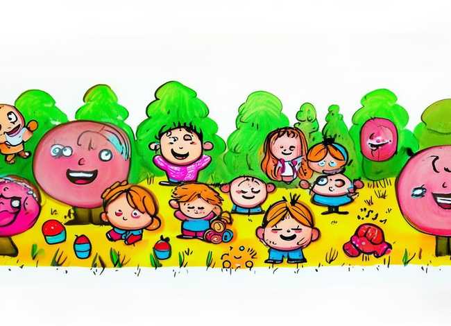 儿童故事简笔画图片打印版简单 儿童故事简笔画图片