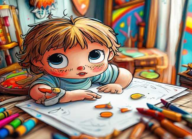 儿童手画绘本故事，手画绘本故事的画法