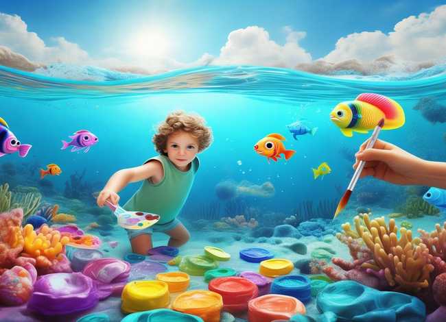 海底儿童画 - 海底儿童画画大全简单漂亮 海底儿童画 - 海底儿童画画大全简单漂亮