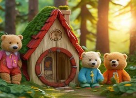 三只小熊的故事儿童版；三只小熊的故事动画片