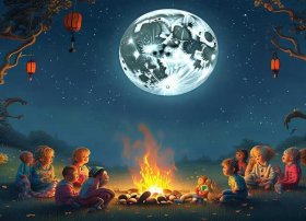 儿歌月亮的故事 关于月亮的儿歌,故事,古诗