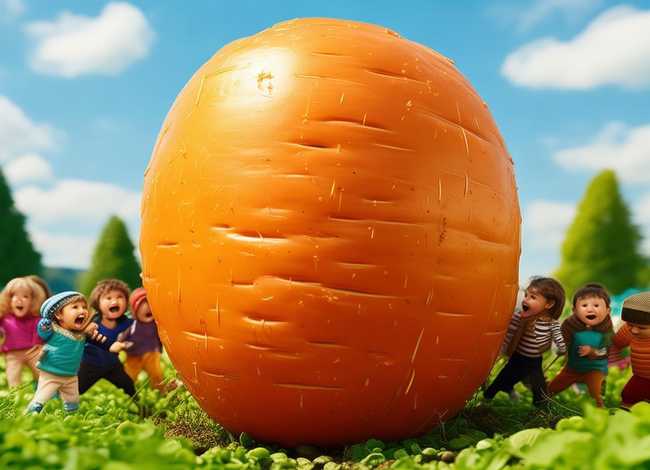 拔萝卜儿童故事绘本 拔萝卜绘本故事完整版 拔萝卜儿童故事绘本 拔萝卜绘本故事完整版