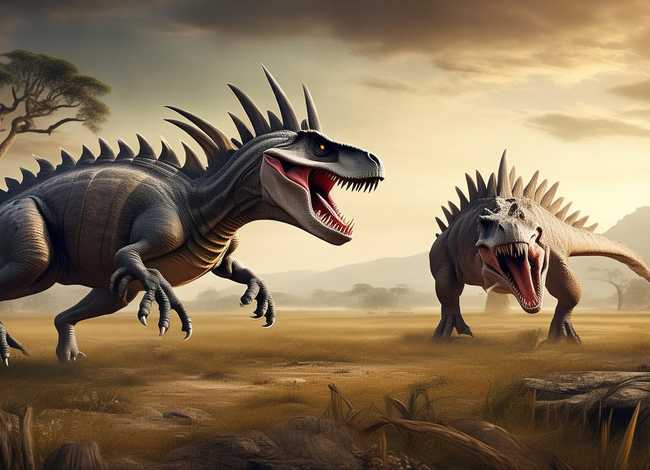 剑龙打霸王龙的故事 剑龙打霸王龙的故事简介