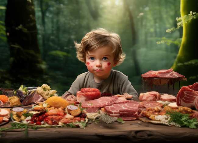 吃肉的小孩故事告诉我们什么道理（吃肉的小孩的故事）