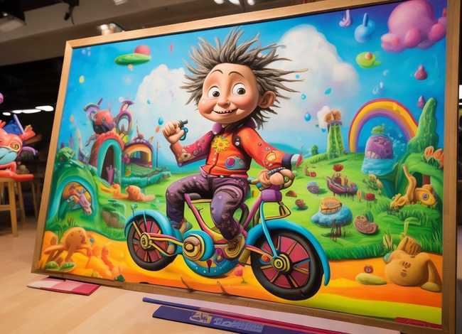 儿童画故事的视频 - 故事绘画视频