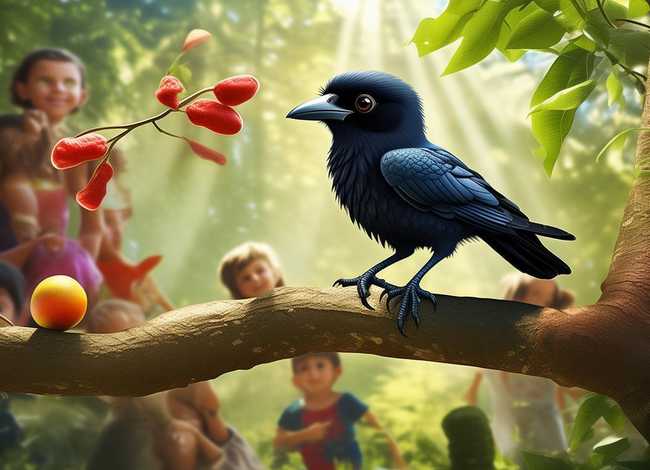 聪明的乌鸦儿童故事;幼儿聪明的乌鸦的故事教案 聪明的乌鸦儿童故事;幼儿聪明的乌鸦的故事教案