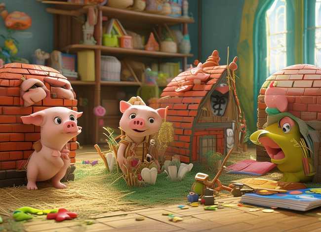 儿童讲故事大全免费听三只小猪；讲故事大全免费听三只小猪的故事