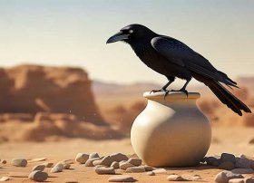 《乌鸦喝水》的故事（乌鸦喝水的故事视频）