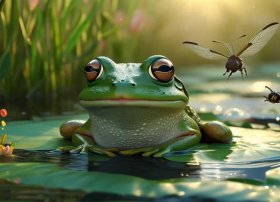 蛙的寓言故事，关于蛙的寓言故事