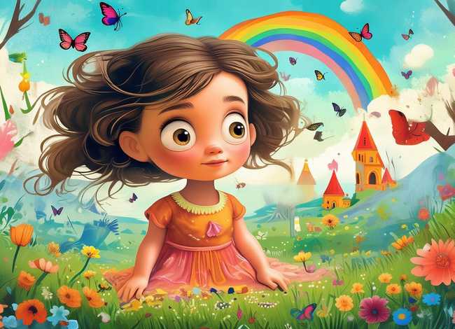 女孩儿童故事3-6岁；小女孩的幼儿故事
