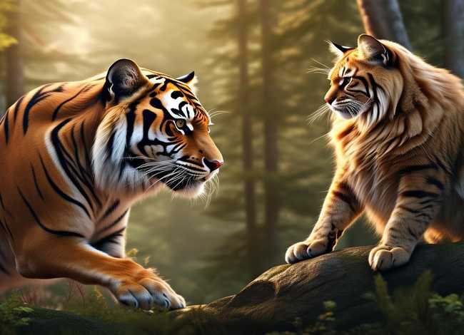 老虎学猫拜师的故事；老虎学猫拜师的故事视频