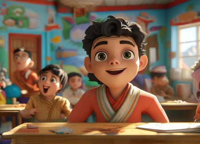 喜马拉雅儿童故事李哪吒上学记、哪吒作的上学顺口溜