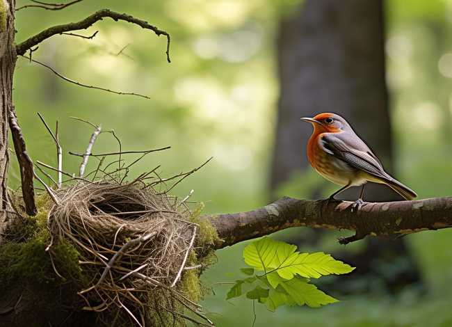 鸟的故事里知更鸟怎么保护自己的巢;知更鸟筑巢的故事 鸟的故事里知更鸟怎么保护自己的巢;知更鸟筑巢的故事