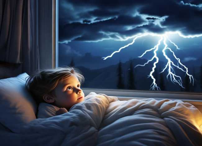 关于打雷的睡前小故事；关于打雷的睡前小故事有哪些