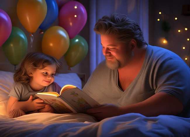 关于爸爸的儿童睡前故事 - 关于爸爸的幼儿故事