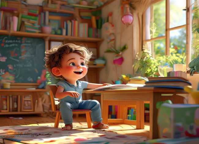 儿童故事儿童在家学校事情;小学生在家上学的故事 儿童故事儿童在家学校事情;小学生在家上学的故事