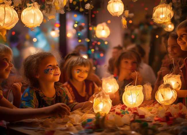 儿童灯文案、儿童做灯笼文案