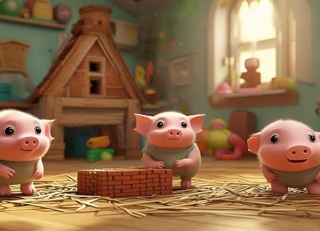 儿童启蒙绘本故事三只小猪、幼儿绘本故事三只小猪文字版 儿童启蒙绘本故事三只小猪、幼儿绘本故事三只小猪文字版