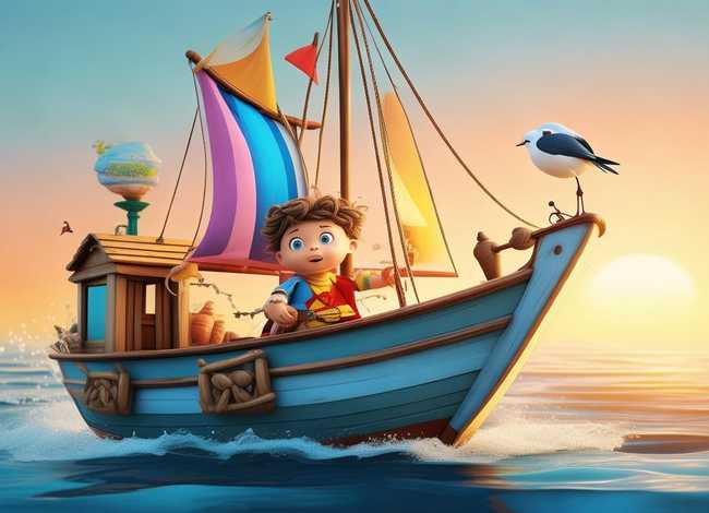 跟船有关的儿童故事 - 跟船有关的小故事