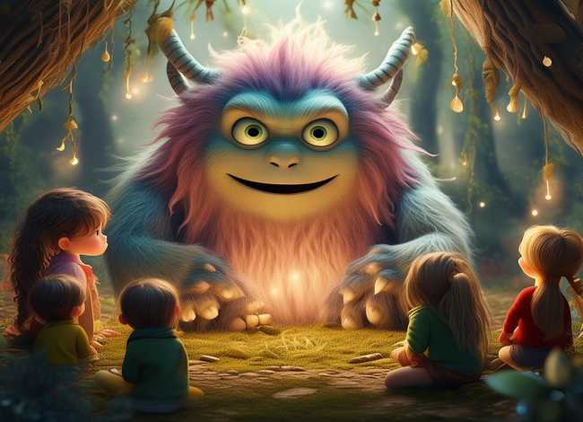 怪兽儿童故事8到10岁 关于怪兽的幼儿故事