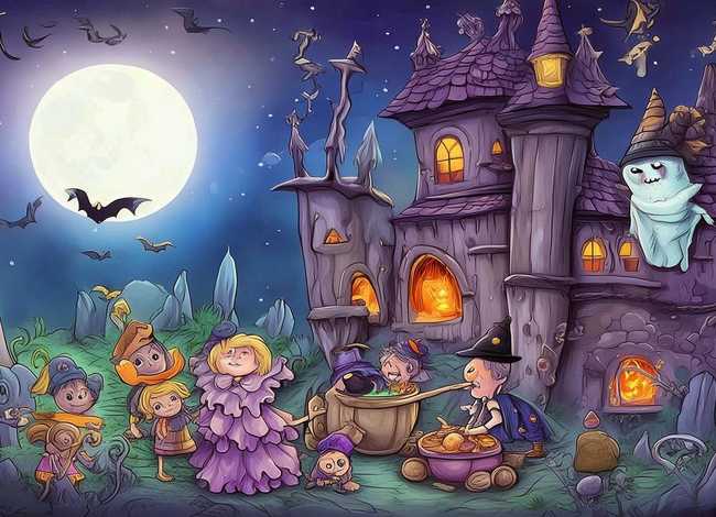 万圣节的童话故事 万圣节的故事书