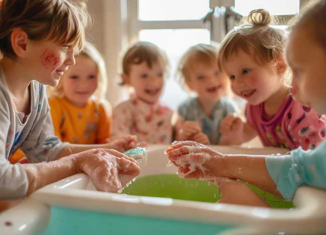 幼儿洗脚视频；幼儿洗脚视频大全