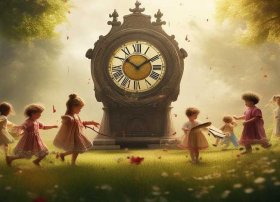 关于时间的儿童诗歌；关于时间的儿歌古诗