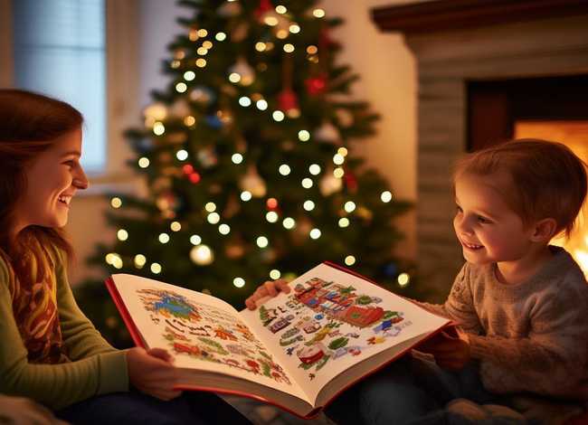 圣诞故事英语绘本（圣诞故事英语绘本英英语读）