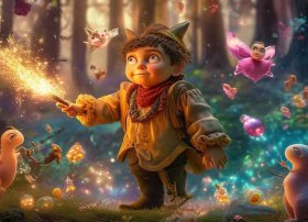 魔法师儿童绘本故事，魔法师故事幼儿