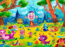 儿童绘本故事图片绘画（儿童绘本画画图片）