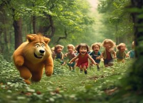 儿童大灰狼的故事，少儿大灰狼的故事