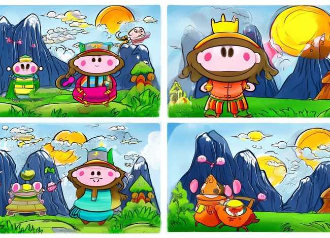 西游记故事儿童版图片、西游记故事幼儿简笔画图片 西游记故事儿童版图片、西游记故事幼儿简笔画图片